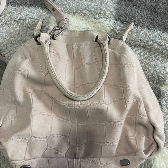 Liebeskind Berlin handbag - leather suede, pale pink - Picture 2 of 5